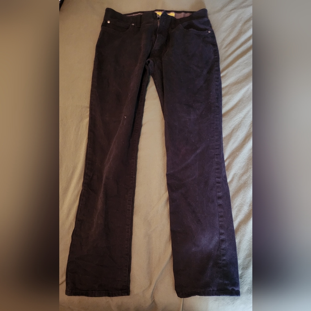 Mens Black Levi's Slim Tapered 33x32